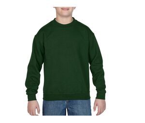 Gildan GN911 - Youth Crewneck Sweatshirt Forest Green