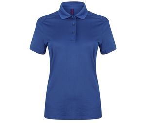 Henbury HY461 - Women's Polo stretch polyester Royal blue