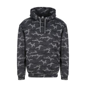 AWDIS JUST HOODS JH014 - Huvtröja med kamouflage Black Camo