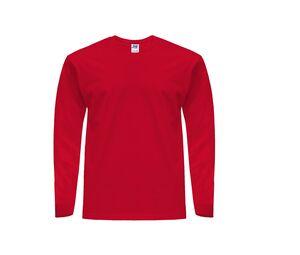 JHK JK175 - Långärmad t-shirt 170 Red