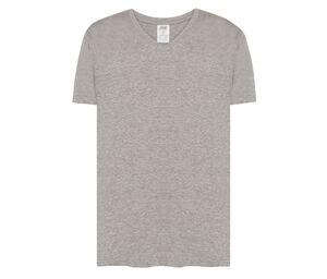 JHK JK401 - V-ringad T-shirt 160 Mixed Grey
