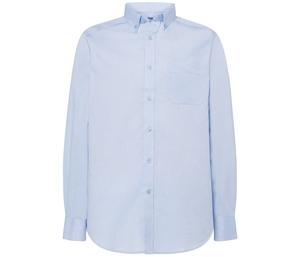 JHK JK600 - Oxfordskjorta för män Sky Blue