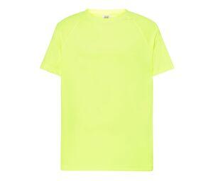 JHK JK900 - Sportsport-t-shirt för män Gold Fluor