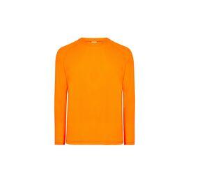 JHK JK910 - Långärmad sport-t-shirt Orange Fluor