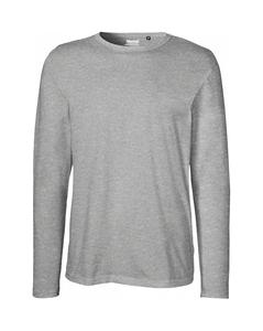 Neutral O61050 - Långärmad T-shirt för män Sport Grey