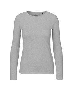 Neutral O81050 - Långärmad T-shirt för kvinnor Sport Grey