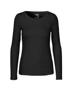 Neutral O81050 - Långärmad T-shirt för kvinnor Black