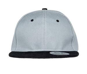 Result RC082 - 6 panel platt visirlock Heather Grey/ Black