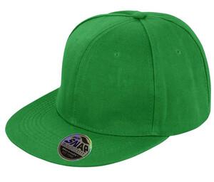 Result RC083 - 100% bomull Flat Visir Cap