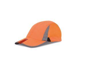 Result RC086 - Casquette de sport Orange / Black