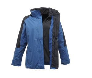 Regatta RGA132 - 3-i-1 parka för kvinnor Royal Blue/ Navy