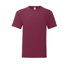 Fruit of the Loom SC150 - T-shirt med rund hals 150 Burgundy