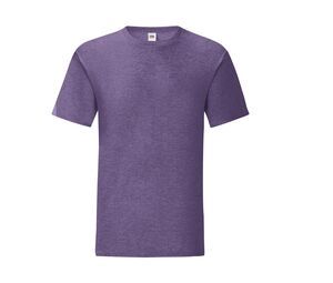 Fruit of the Loom SC150 - T-shirt med rund hals 150 Heather Purple