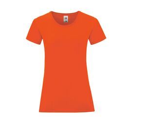 Fruit of the Loom SC151 - T-shirt med rund hals 150 Flame