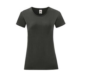 Fruit of the Loom SC151 - T-shirt med rund hals 150 Light Graphite