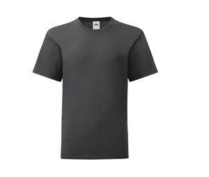 Fruit of the Loom SC6123 - Tee-shirt enfant Light Graphite