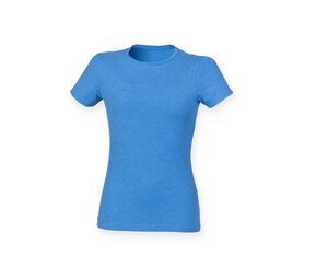 SF Women SK121 - The Feel Good T Women Heather Blue