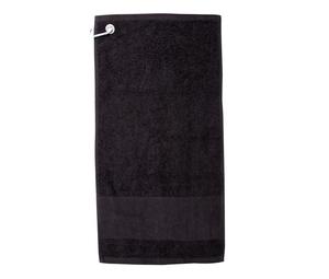 Towel city TC033 - Golfhandduk Med Batten Black