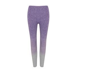 Tombo TL300 - Leggings för kvinnor Purple / Light Grey Marl