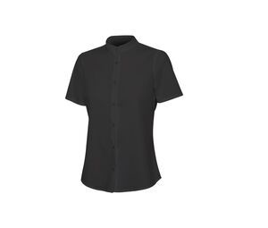 VELILLA V5014S - Skjorta i Mao-krage för kvinnor Black