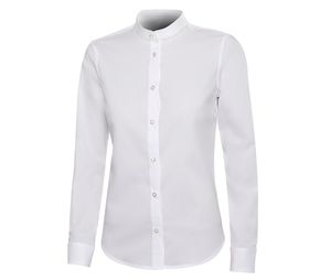 VELILLA V5015S - Skjorta i Mao-krage för kvinnor White