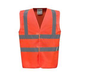 Yoko YK100 - High visibility 2 b&b vest Child (HVW100CH) Hi Vis Orange