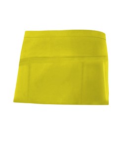 Velilla 404208 - SHORT APRON Hi-Vis Yellow