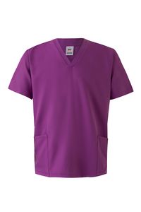 Velilla 535207 - MICROFIBER SCRUB TOP BOUGAINVILLEA