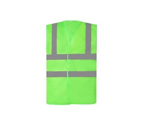 Yoko YK120 - Mesh safety jacket Lime