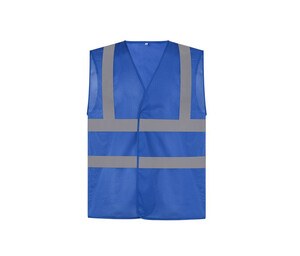 Yoko YK120 - Mesh safety jacket Royal Blue