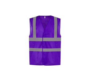 Yoko YK120 - Mesh safety jacket Purple