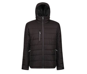 REGATTA RGA241 - Quilted jacket Black / Seal Grey