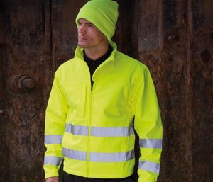 Result RS117 - Core high viz winter softshell EN471 Class 2