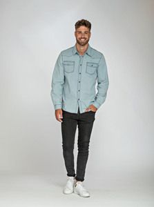 Lemon & Soda LEM3960 - Denim Shirt LS for him