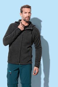 Stedman STE5040 - Power Fleece Cardigan Hooded Activ for him