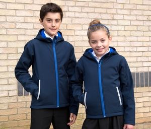 Result RS224J - Softshell capuche enfant